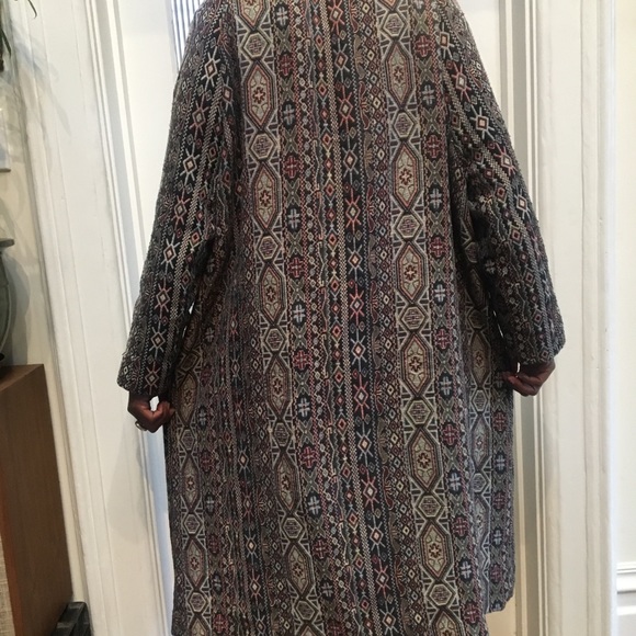 vintage tapestry winter coat - Picture 4 of 5